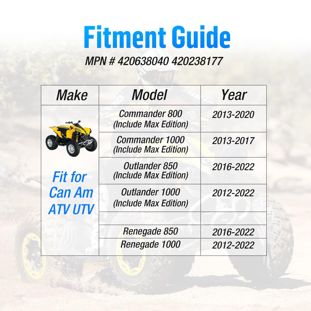 Ressort Compression Transmission CVT pour Can-Am Outlander Renegade | pour Can-Am Renegade Outlander 850 1000 Commander 800 1000 420638040 420238177