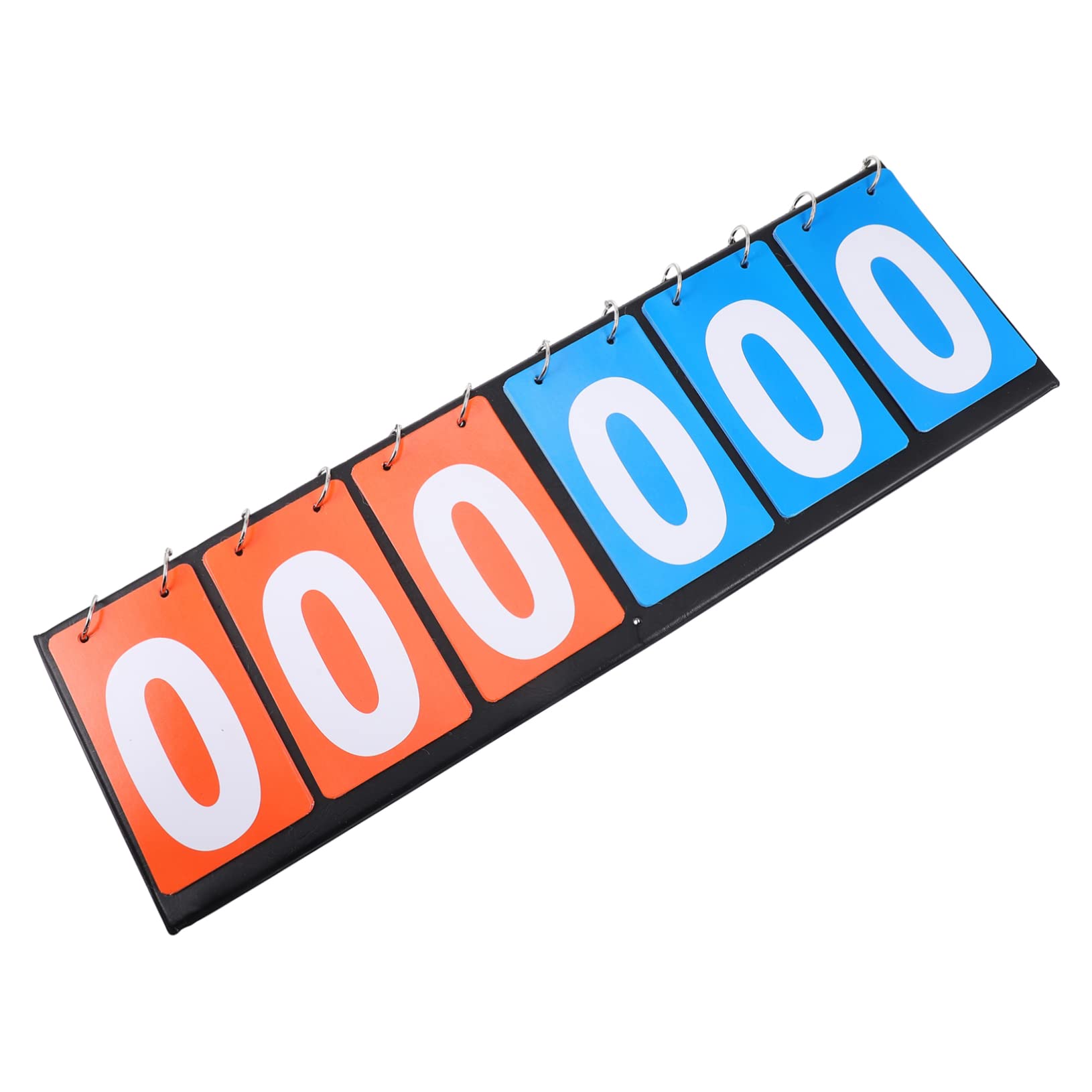 GANAZONO Portable Sports Scoreboard Flipper Multi Functional Score Keeper for Indoor Games Durable PU Easy to Read Digital Printing for Basketball