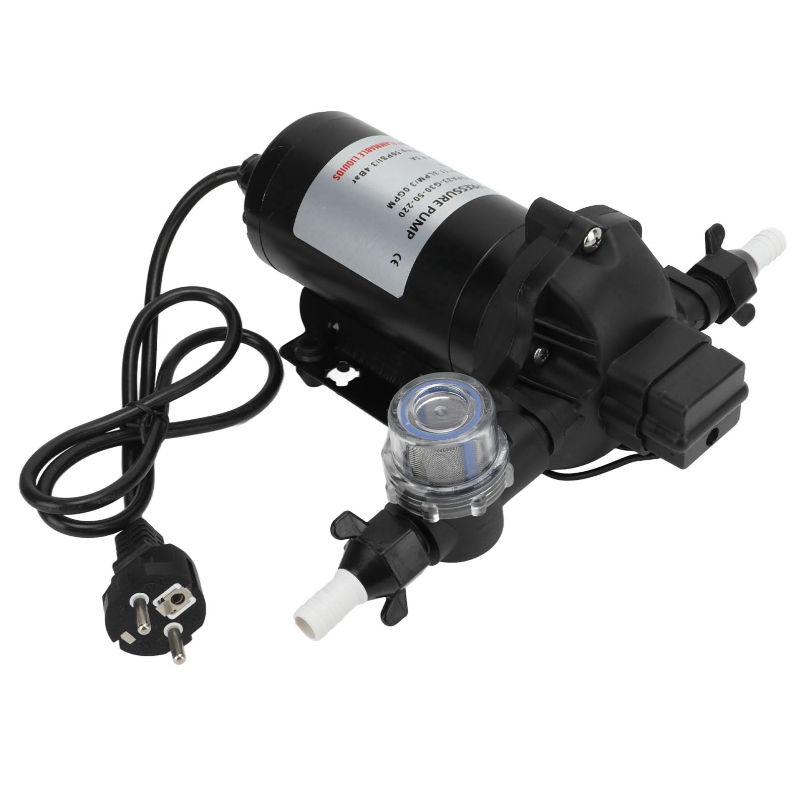 KIMISS Pompa Membranowa do Wody, 50 Psi, 11,3 Lpm Samonapinająca