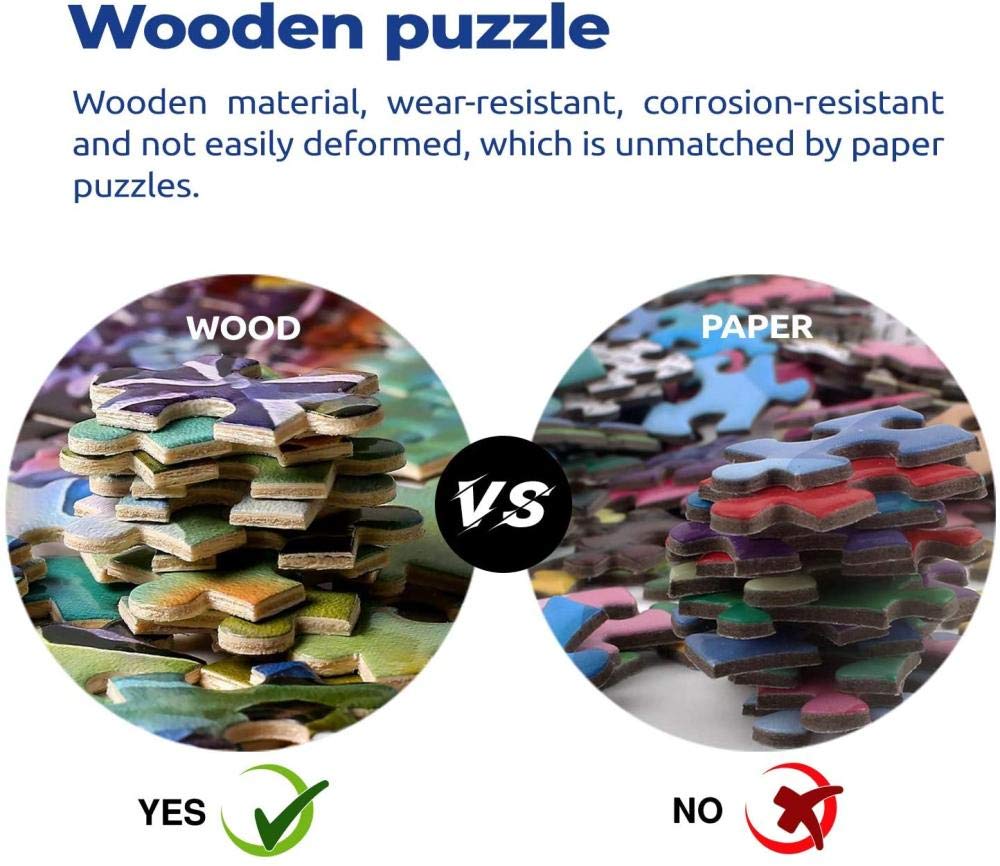 WYDMA 2000 Stück Holzpuzzle Jesus Puzzlespiele FüR Erwachsene Kinderpuzzles Aus Holz Erwachsene Kinderpuzzles 10+ Fertige Größe 99.5×70.5cm
