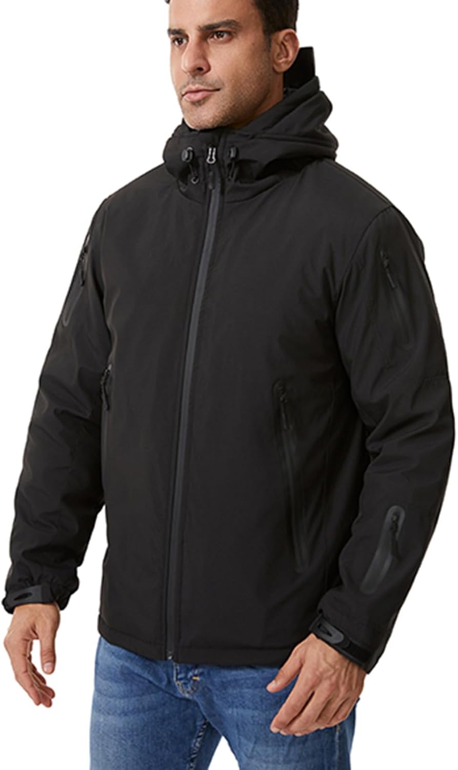 Women's Heated Jacket Versatile Coat Heated Clothing for Hiking Skiing Winter for Outdoor Motorcycle Outwear