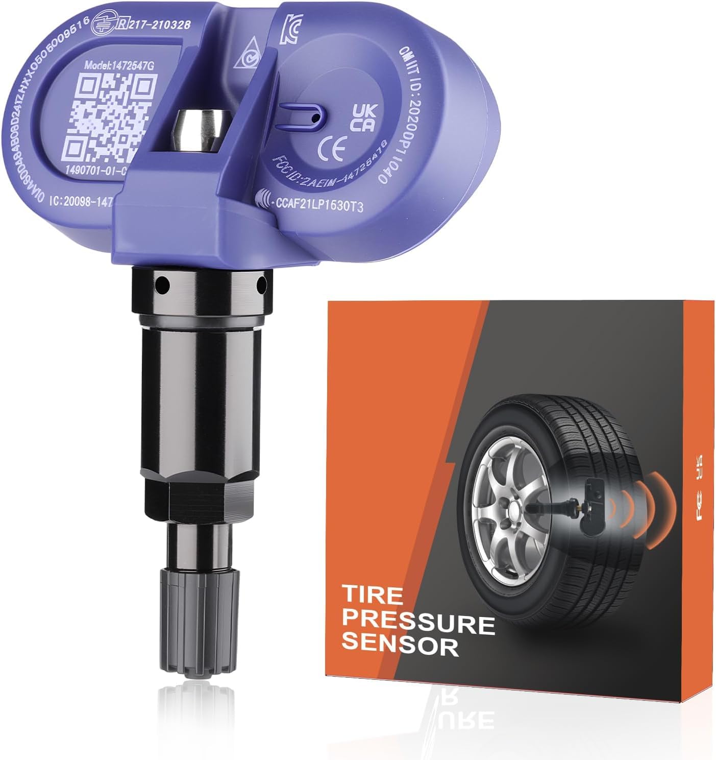 Czujnik ciśnienia w oponach Bluetooth do Tesla, TPMS, system kontroli ciśnienia w oponach do Tesla 3 Y S X 2020-2025, 1 sztuka