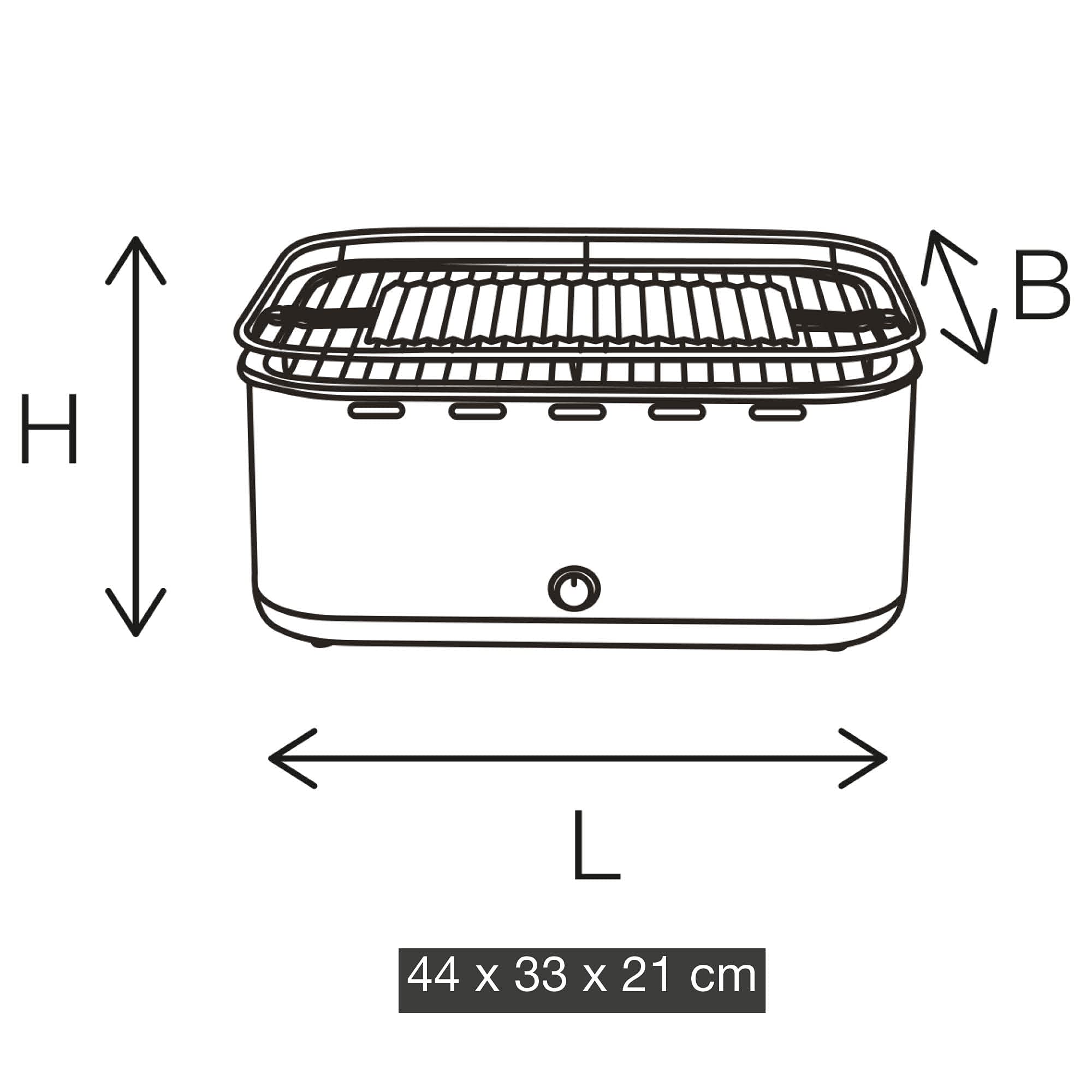 Barbecook 2235925000 Carlo Barbecue Plus torba transportowa - żółta