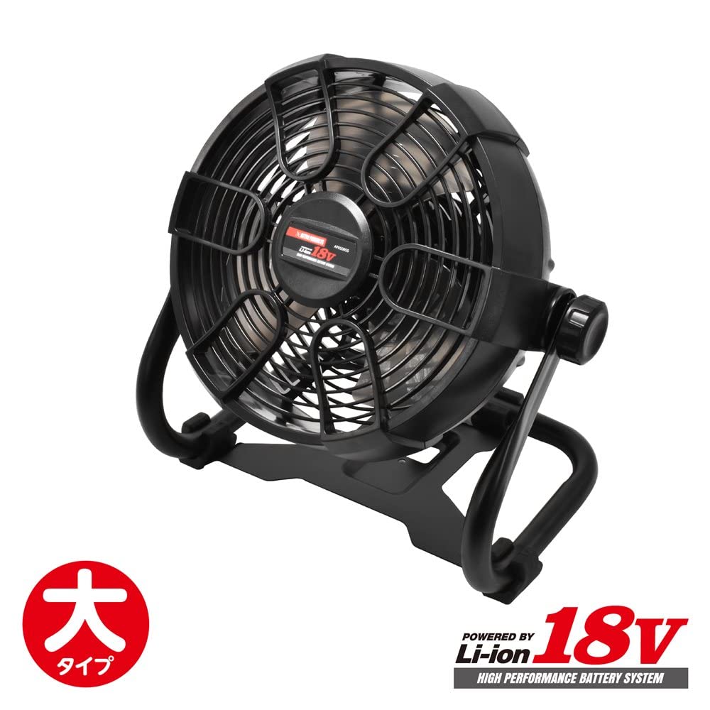 Amazon | アストロプロダクツ DC18V 充電式 扇風機 RF855（バッテリー