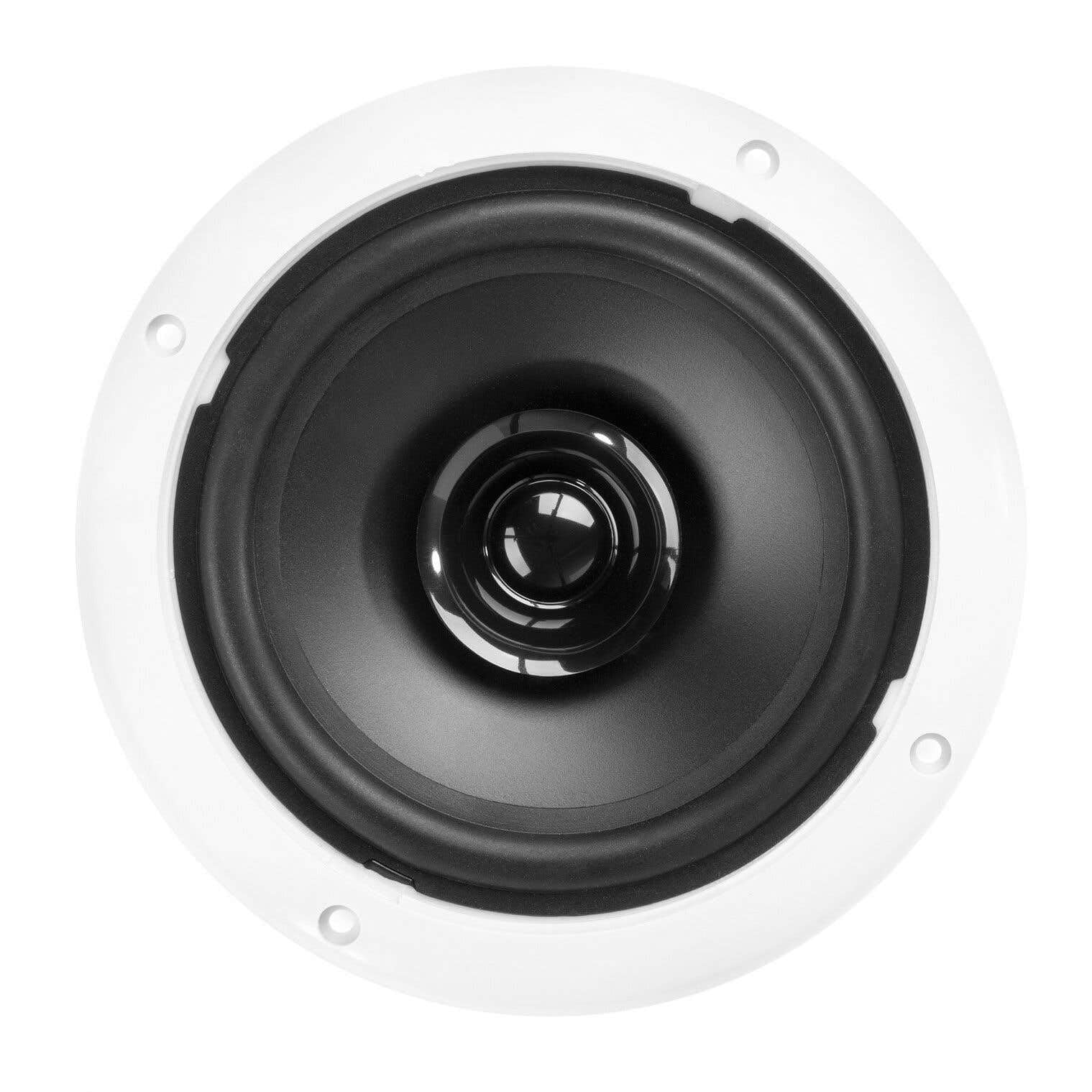 Vonyx MSV50 Marine-Lautsprecher-Set Spritzwassergeschützt 200 Watt 6,5 Zoll Weiß