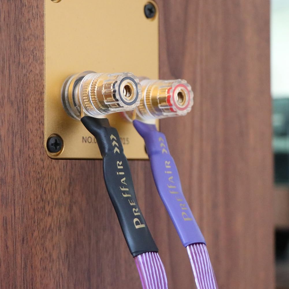 HiFi OCC kabel głośnikowy Hi-End pasek z czystej miedzi z ząbkowanymi wtyczkami bananowymi Y kabel wzmacniacz głośnika A