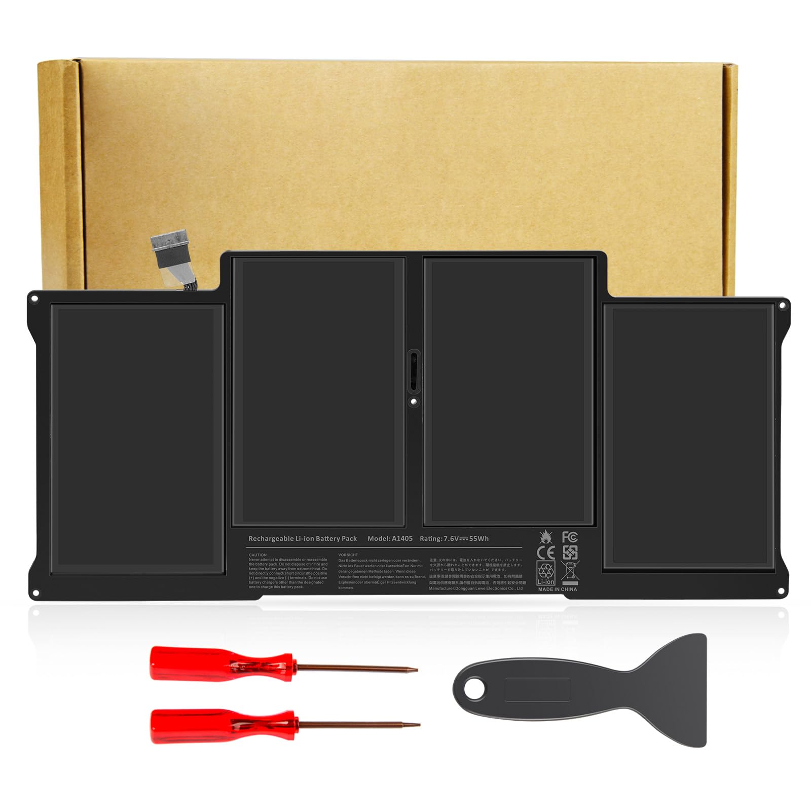 Amazon.com: A1466 A1405 battery replacement for MacBook Air 13