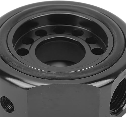 Miniatura 9 de Auto Parts, 11 piezas VTEC Kit de conversión de cabezal de filtro de aceite, adaptador de placa sándwich, reemplazo de aluminio para LS B18 B20