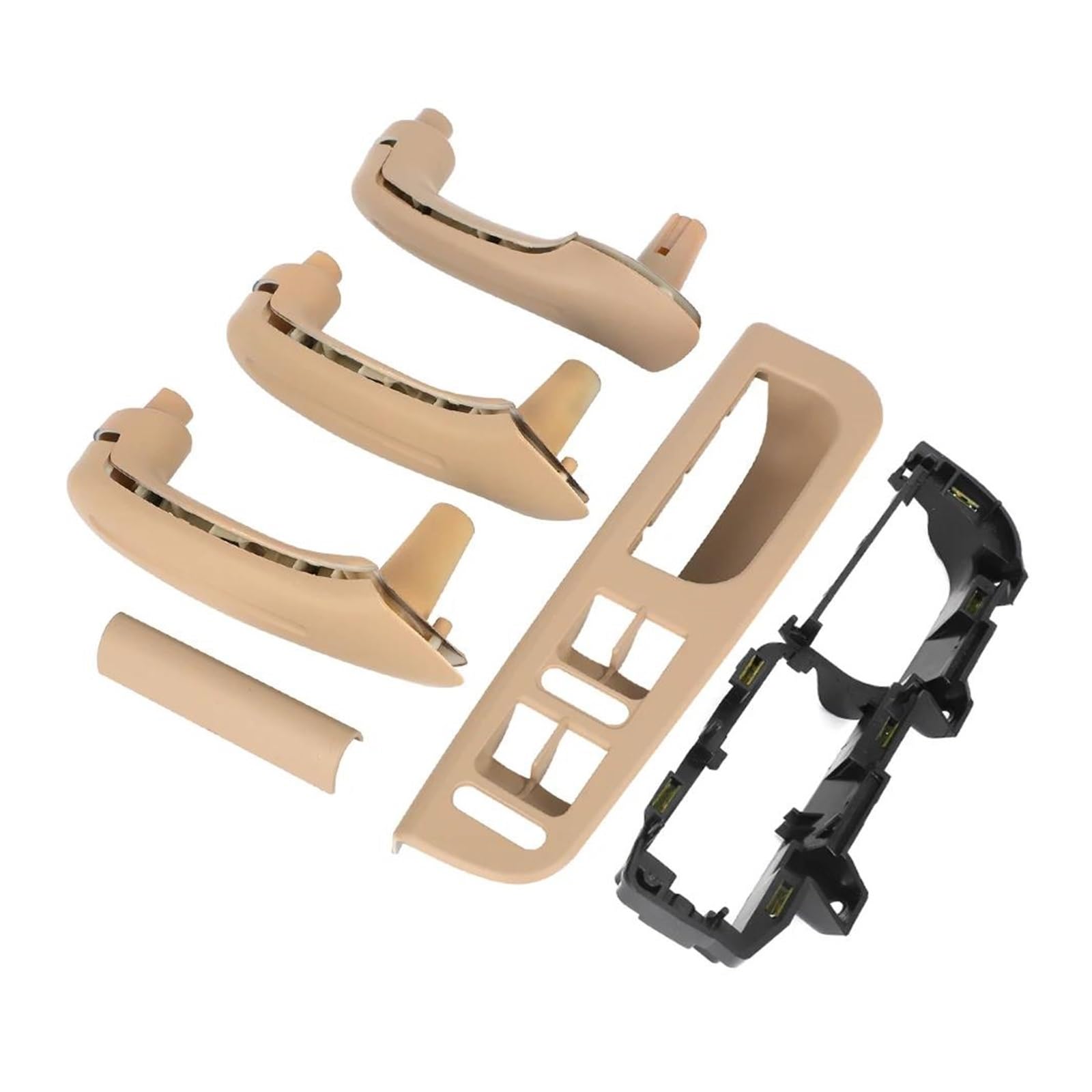 Hlwxmdz Beige For Vw For Bora For Golf 4 Mk4 2004 For Jetta 1999-2004 Interior Grab Handle Inside Door Handle Door Armrest (Beige)