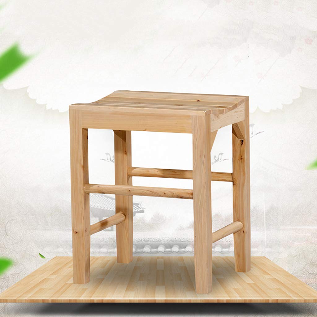 Madera Banco de Asiento de Ducha Organizador de baño SPA Impermeable Uso Interior o Exterior Reposapiés casero a Sentarse en la bañera Ancianos y discapacitados Ayuda de Movilidad