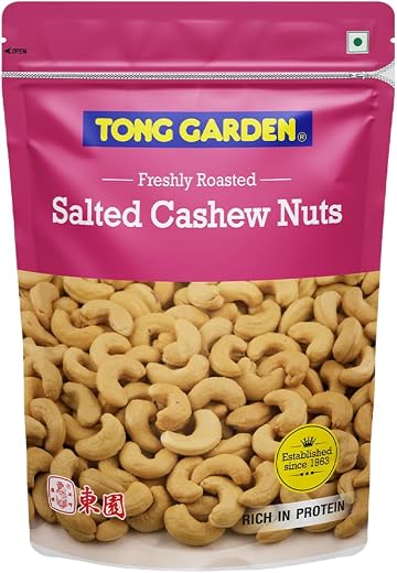 Tong Garden Imported - Salted Cashewnuts, 380 Gm