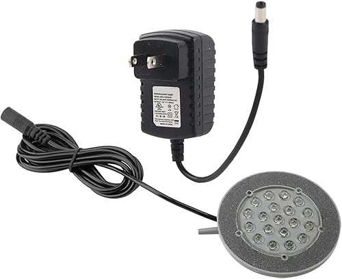 Miniatura 6 de Fydun LED Acuario Aire, Control de Luz Cambiante Lámpara de Pescado Tanque de Peces Bubbler Bubble Stone Tank Decoración US Plug 100 240V