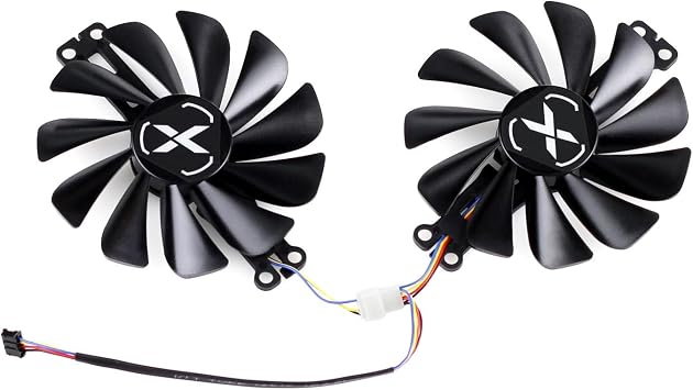 95MM FY010010M12LPA RX6600 6600XT for Cooling Fan for XFX for Radeon RX 6600 XT Gaming Video Card Cooler Laptop Parts