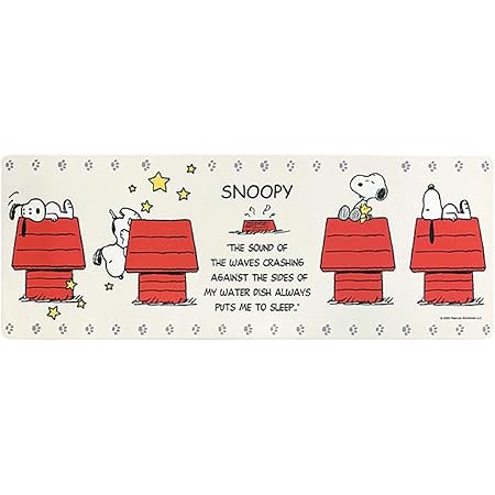 Amazon Co Jp センコー スヌーピー チェイス キッチンマット 約45 1cm グリーン ホーム キッチン