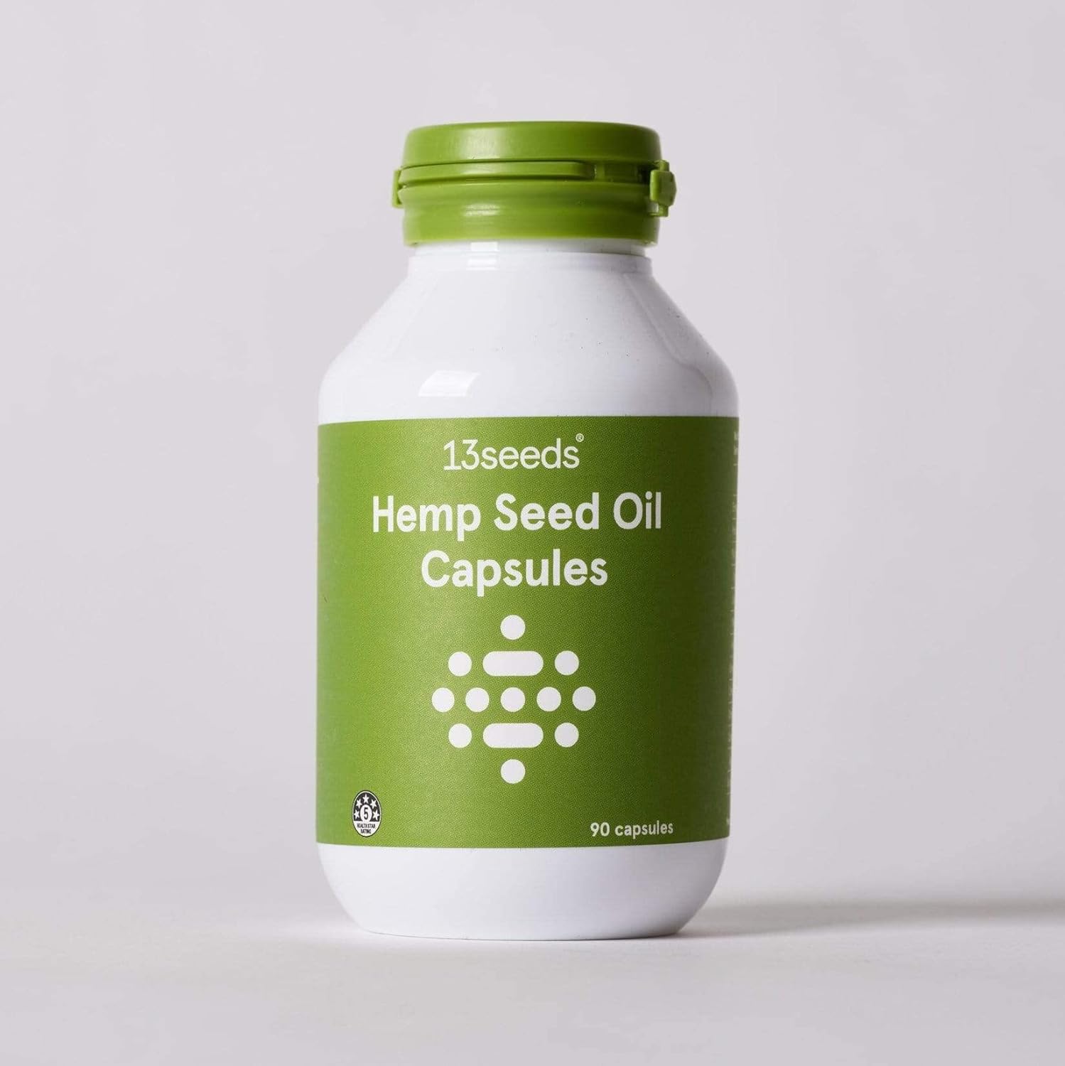 13 SEEDS Hemp Seed oil Capsules, 1000 mg with Essential Fatty acids