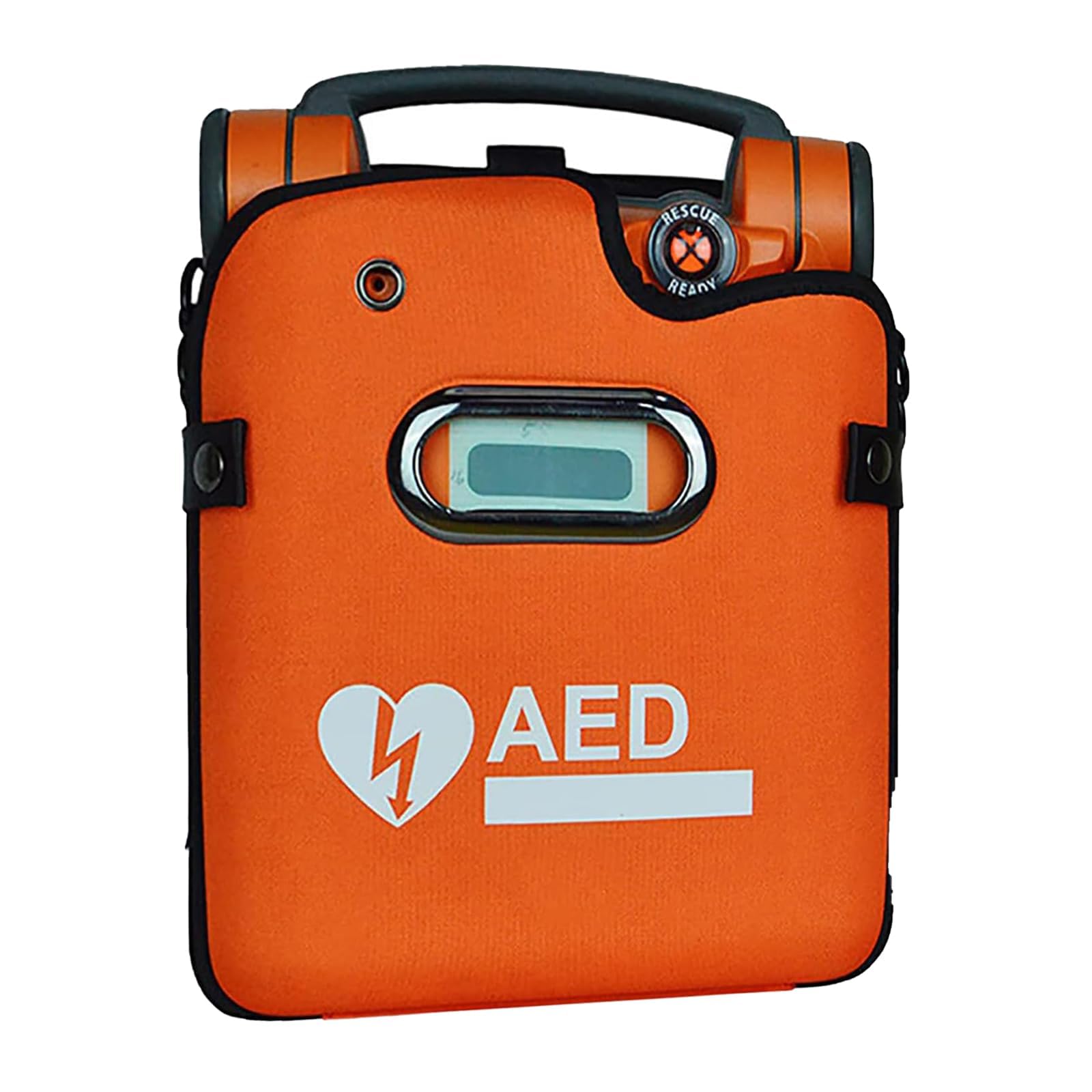 COYEUX Sac De Rangement pour Défibrillateur Aed, Sac De Rangement Durgence pour Traumatismes avec Bandes Réfléchissantes, Compatible avec Le Modèle Aed120g5, Conception avec Fenêtre Transparente pour