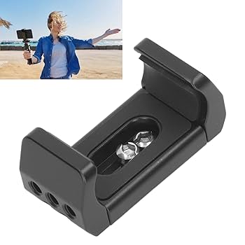 Amazon | モバイルバッテリーホルダー、カメラ用アルミニウム