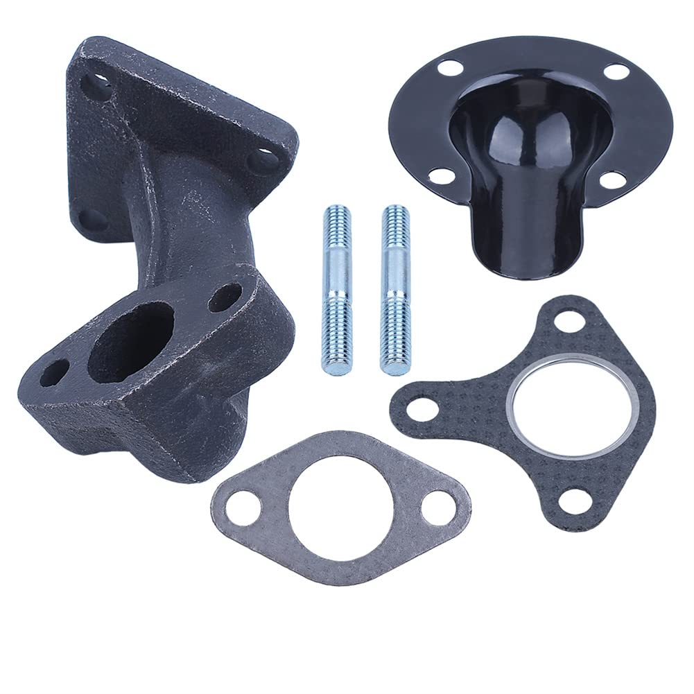 Kit deflettore guarnizione collettore marmitta scarico, per parti motore Per HONDA Gx390 Gx340 13Hp 11Hp, 18330-Ze2-W00, 18333-Zk6-Y00, 18381-Ze2-800, 18331-Ze3-811