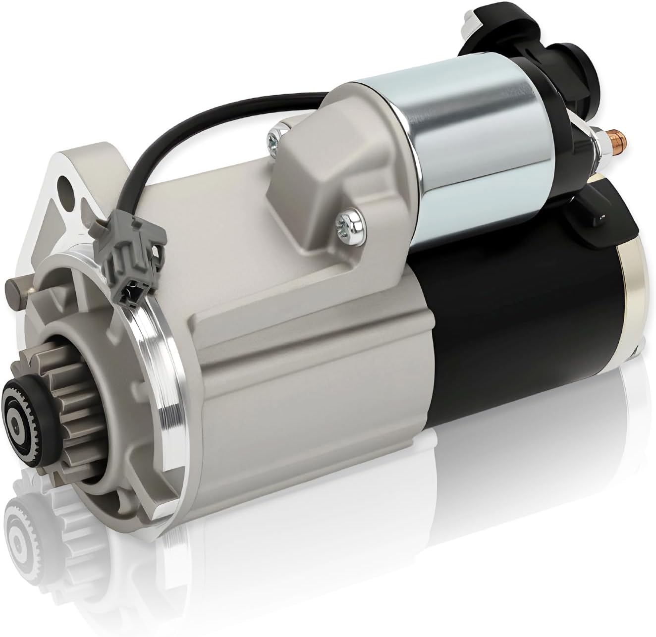 Starter for Nissan Rogue Rogue Select Sentra 2007-2015 2.5L l4 - Starter Motor with 13 Tooth -1.7KW 12V CW- Replacement OE 19061