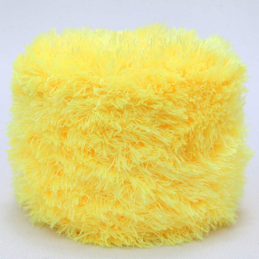 400g DIY Knitting Plush Yarn Furry Eyelash Yarn Crochet