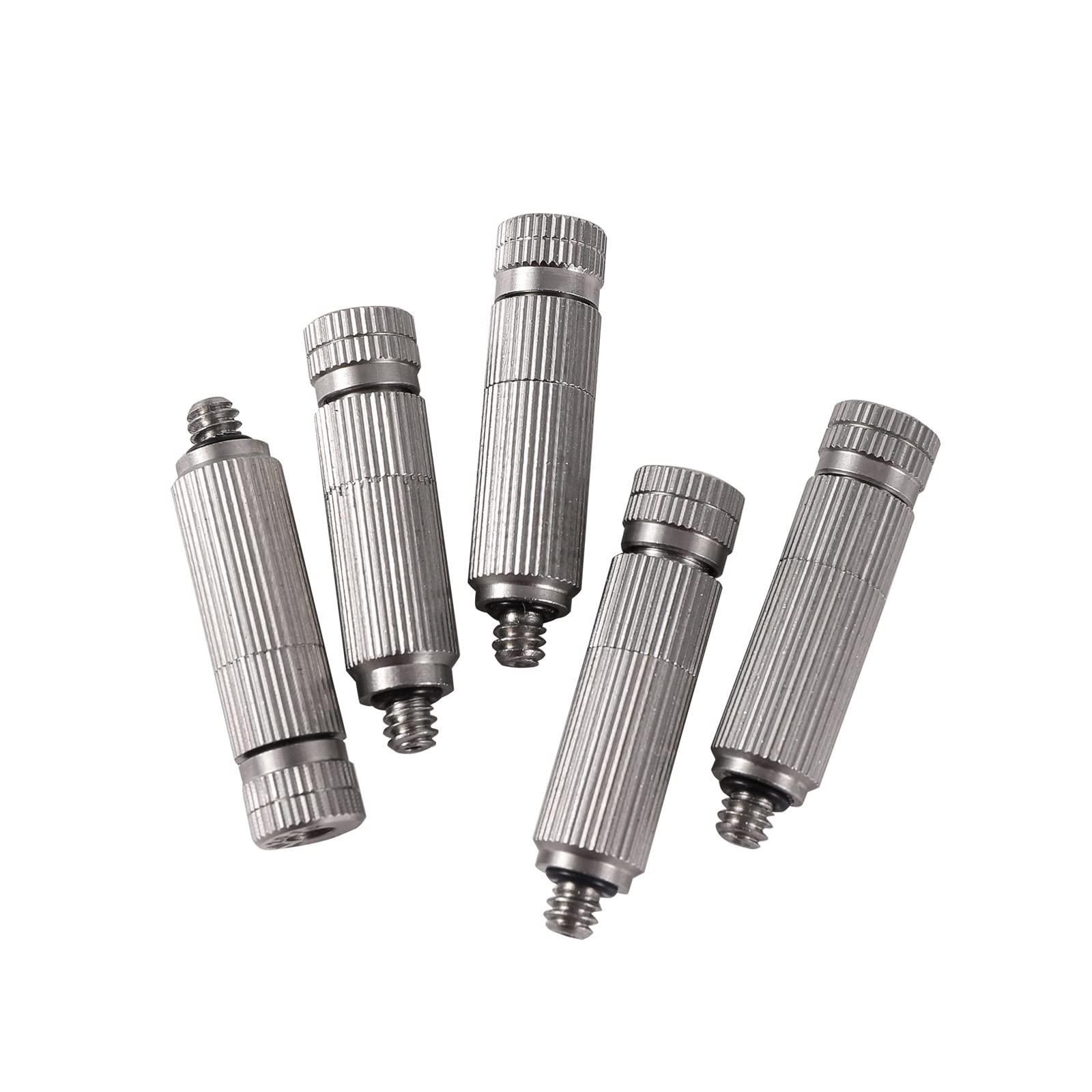 Gartengeräte 3/16" Sprühdüse Edelstahl Hochdruck-Nebeldüse Bewässerung Kühlung Befeuchtung Landschaftsbau Sprühgerät Bewässerungsausrüstung (Farbe: 0,3 mm)