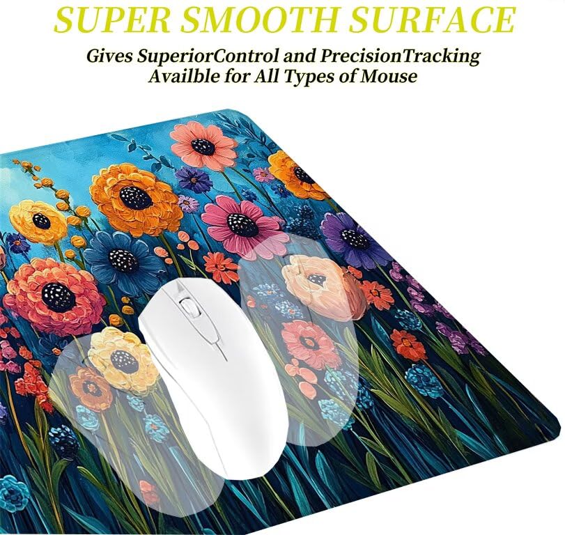 Tapis souris gamer imperméable et lavable avec base caoutchouc