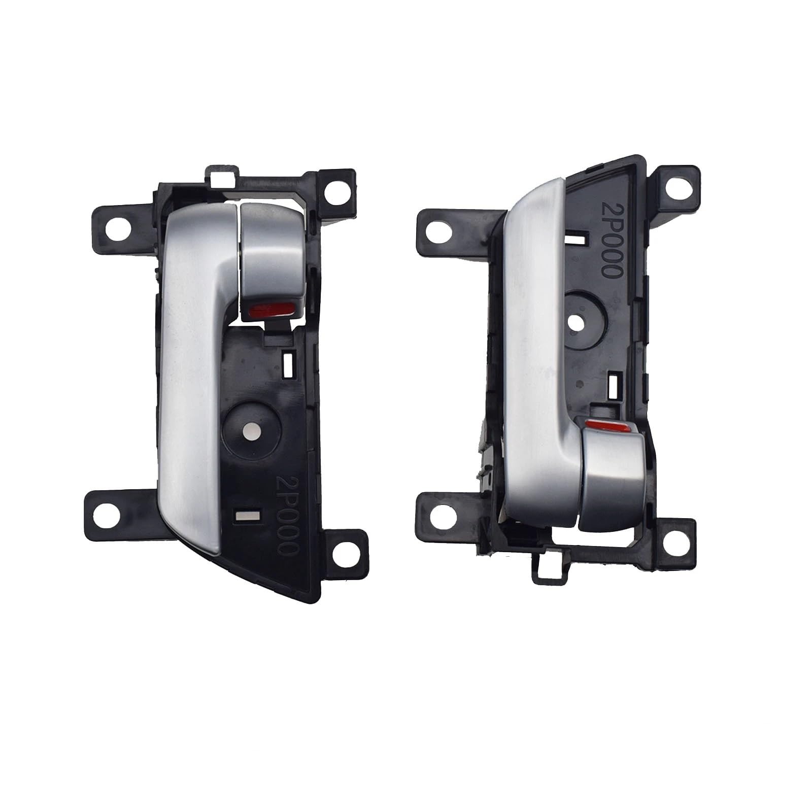 mzbcusdio Car Interior Door Handle Compatible with Kia for Sorento EX LX for SX 2011 2012 2013 2014 2015 Car Chrome Inside Interior Door Handle Left Right