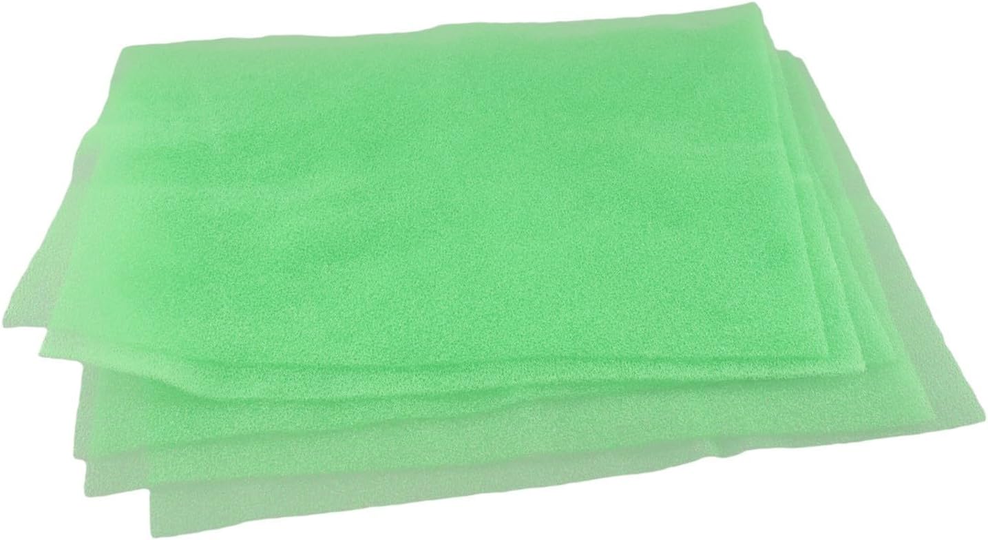 Refrigerator Sponge Filter for Vegetable Proof Pad Kitchen Mat -, Anti-Oil, Non-Slip Refrigerator Shelf Liner for Fruits(5PCS)