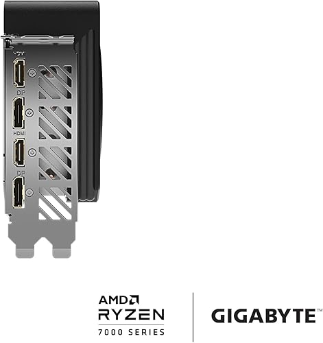 Miniatura 8 de GIGABYTE Tarjeta gráfica Radeon RX 7700 XT Gaming OC 12G, 3 ventiladores WINDFORCE de 12 GB 192 bits GDDR6, tarjeta de video GV-R77XTGAMING OC-12GD