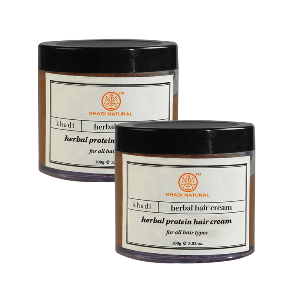 Khadi Swati Herbal Protein Hair Cream- 100g (Set of 2)