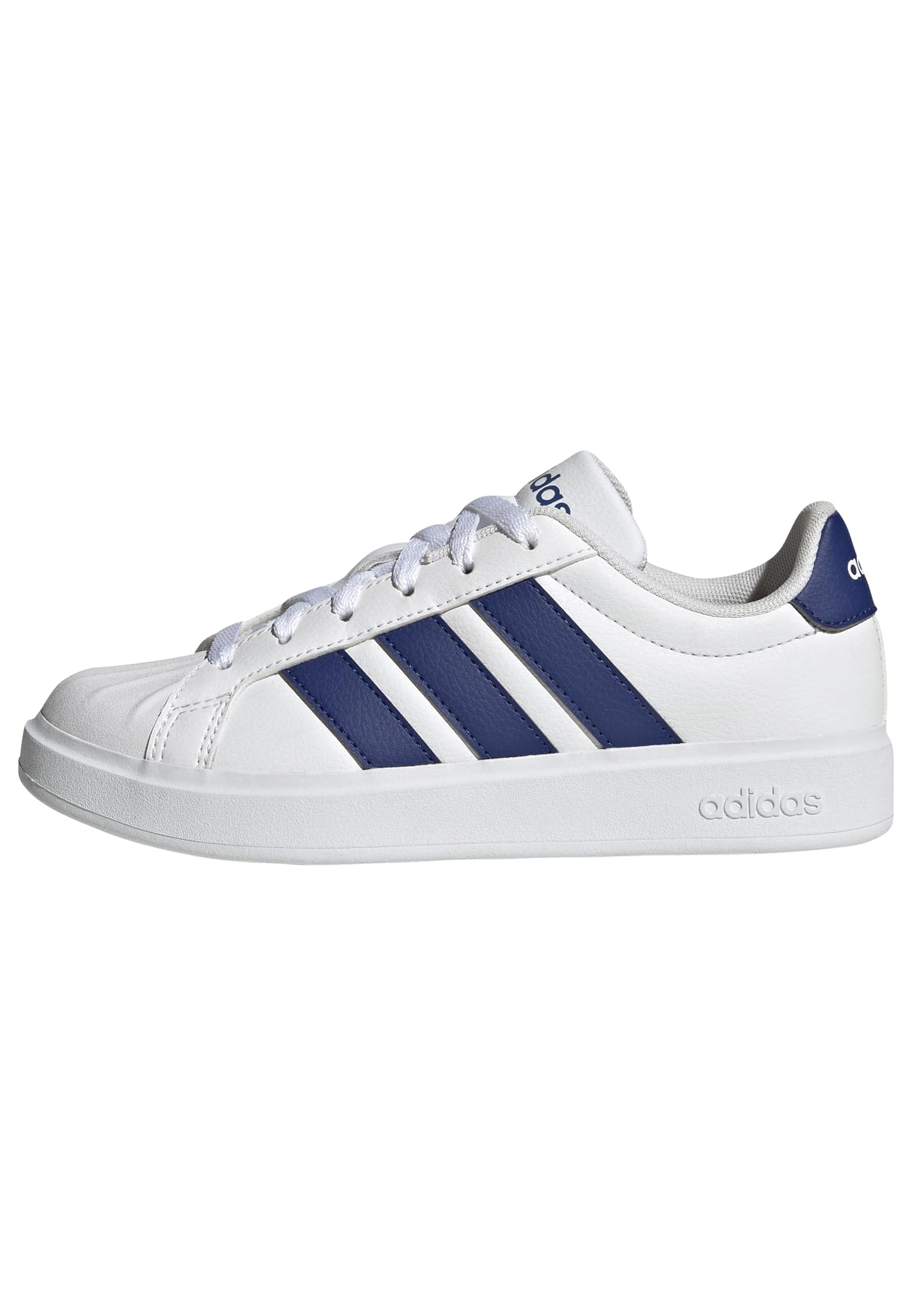 Adidas Unisex Kids Blanc Classic Children's Trainers Streettalk