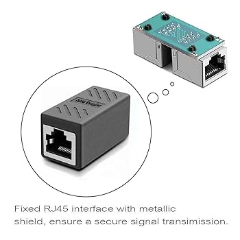 1点限り❤️ Cat7 カプラー RJ45 Cat7 シールド付き カプラー Amazon.co.jp: VIVOCH, Cat7 RJ45 FTP工具不要タイプ亜鉛合金
