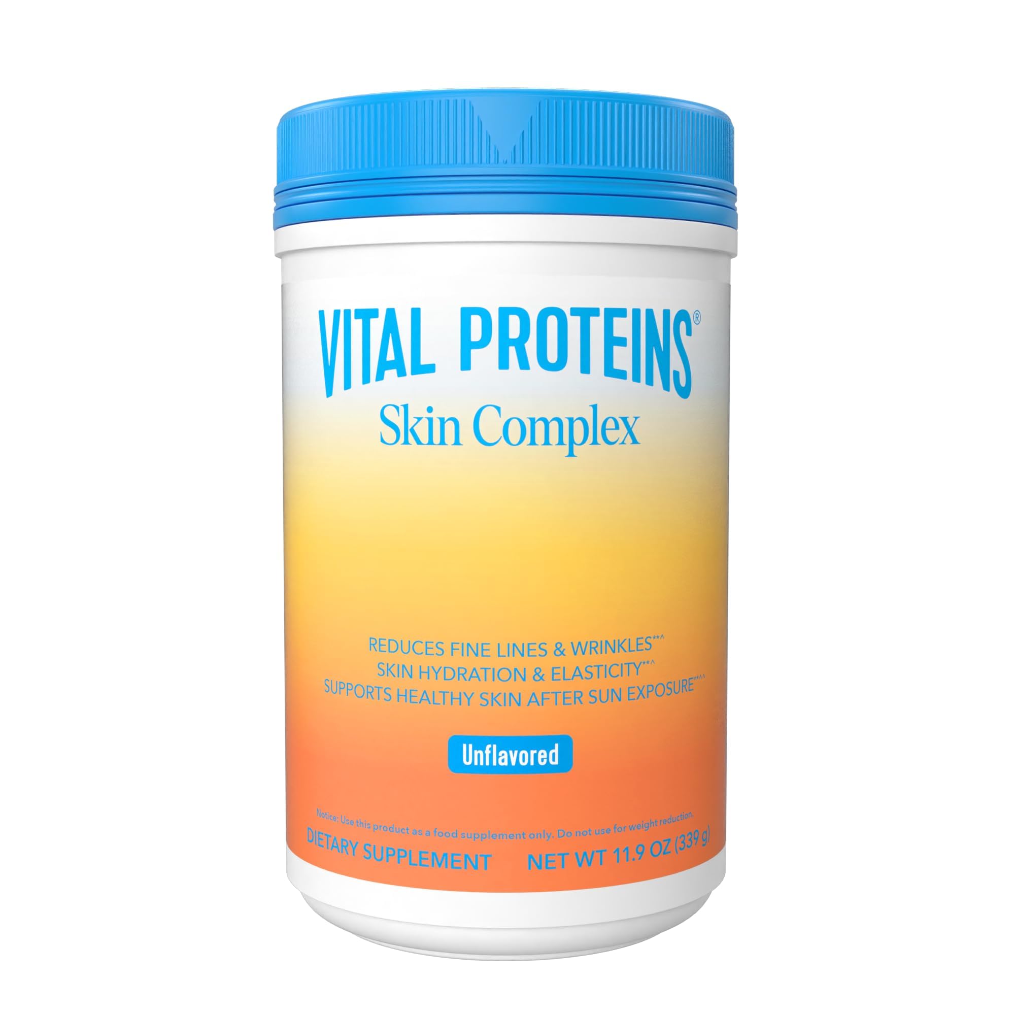 Vital Proteins Collagen Peptides for Women - 20g Hydrolyzed Collagen, Vitamin C, Hyaluronic Acid, Reduce Fine Lines & Wrinkles, Verisol & Holimel - Skin Complex Supplement, Unflavored 11.9oz PowderVital Proteins Collagen Peptides for Women - 20…