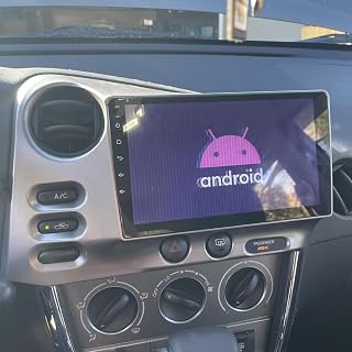 4+64G for Toyota Matrix Radio 2003 2004 Pontiac Vibe Radio 2003-2008 Car Stereo 9" Touchscreen Wireless Carplay Android Auto GPS+Free Reverse Camera