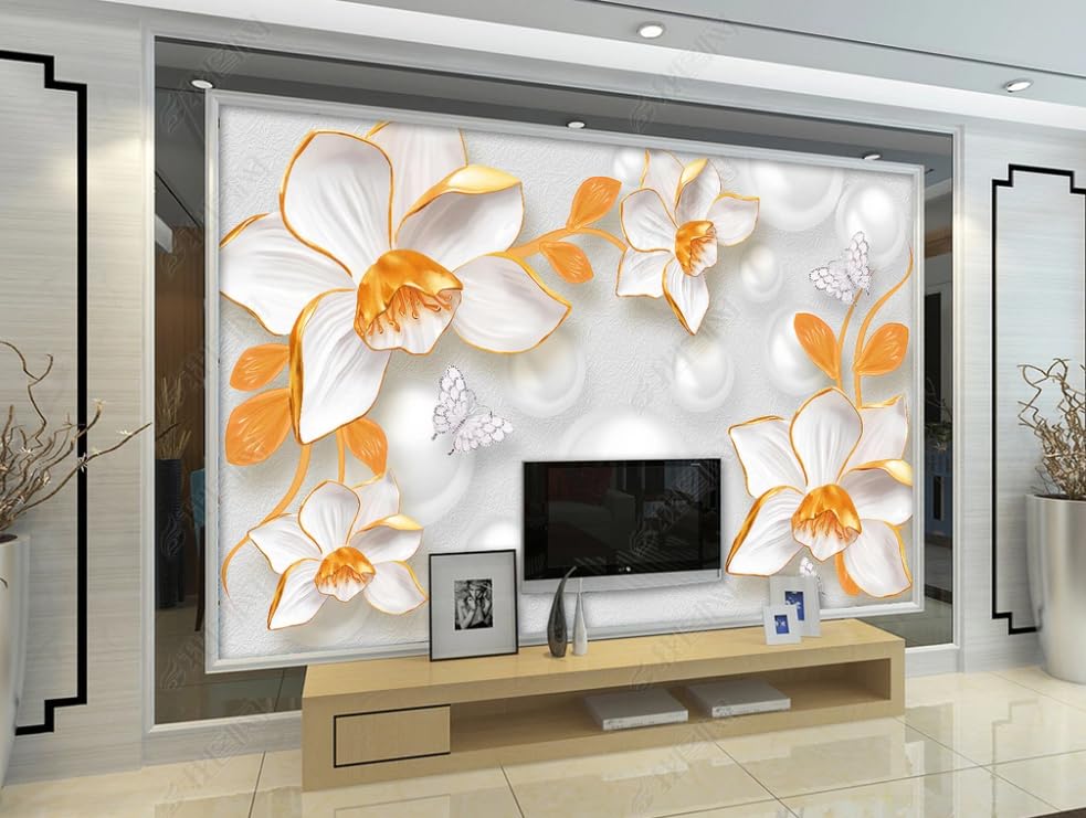 Papier peint intissé salon poster géant mural pour créer une ambiance nature dans la chambre
