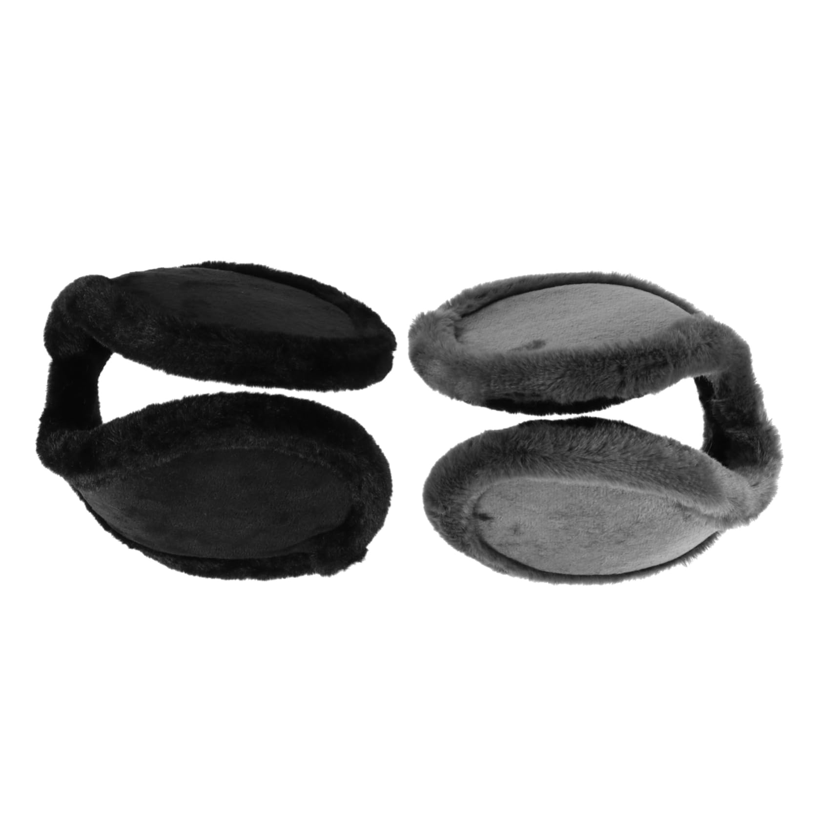 Veemoon 2Pcs Plush Ear Warmers for Winter Rear Wear Earmuffs and Soft and Warm Ear Protectors for Cold Weather Activities for Skiing Hiking and Casual Use