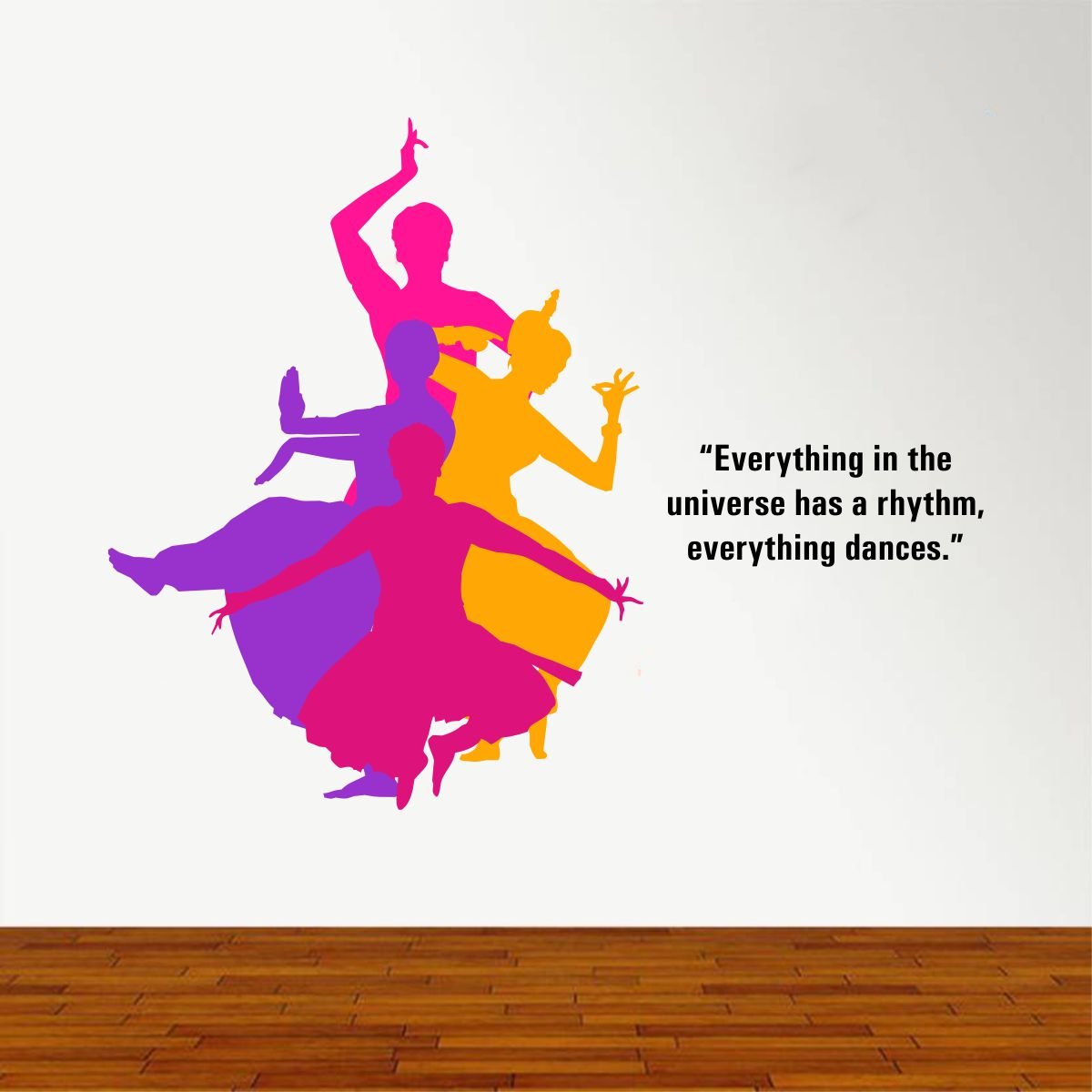 Rawpockets Decals  Indian Classic Dance Bharathanatyam  Self Adhesive Acrylic Wall Sticker (Pack of 3) (B0CQD1WTGL) Amazon Price History, Amazon Price Tracker