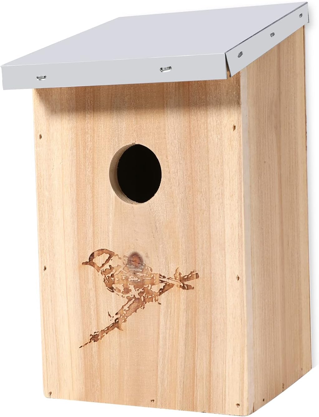 Buy Hummingbird Houses for Outside, Solid Wood Wren Nesting Box