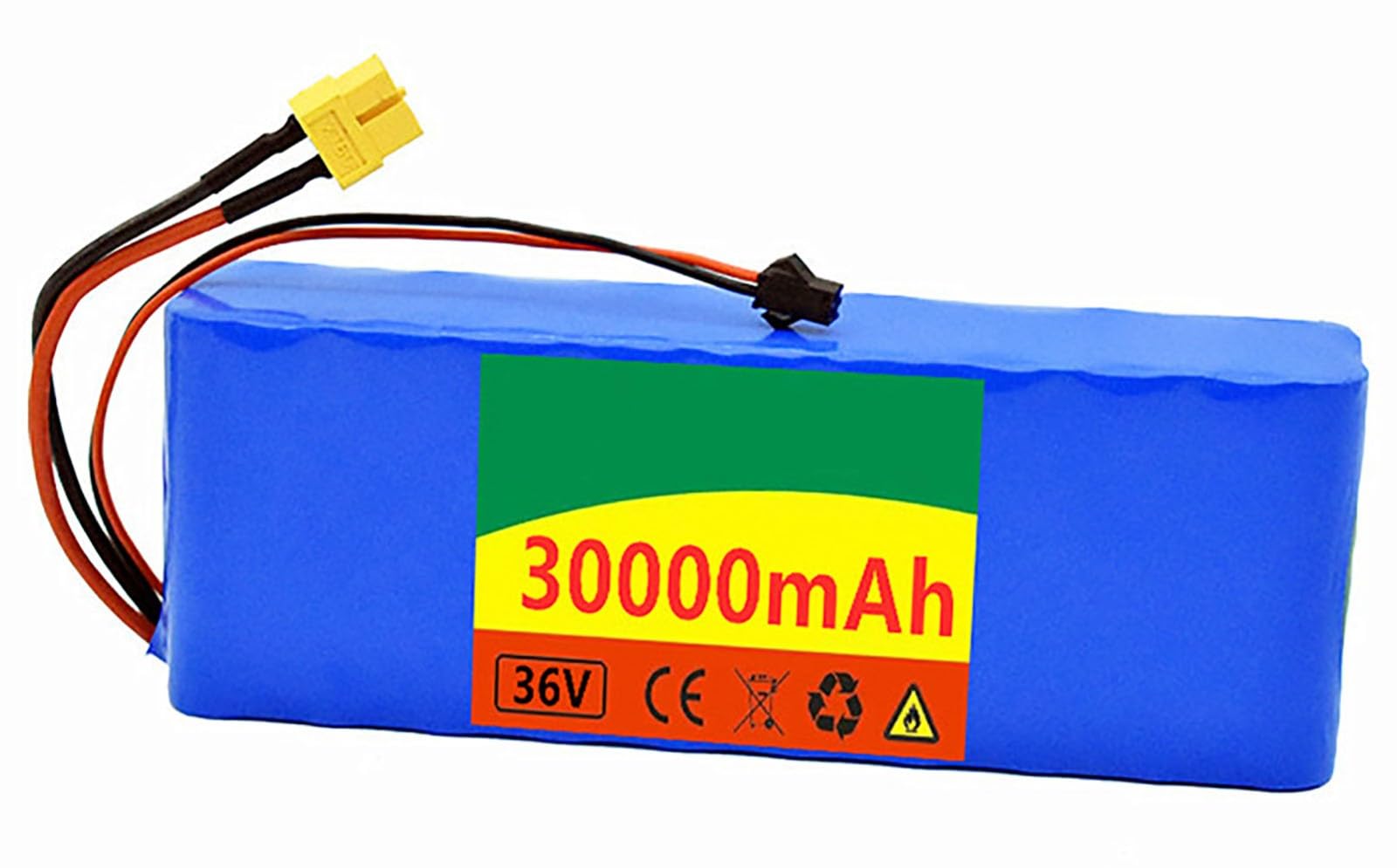 36V 30Ah Electric Bicycle Battery 36V 30AH 10S2P Waterproof Ebike Battery with Charger High Power Battery Scooter Battery for 250W 350W 500W 800W Motors 36V 30Ah,T