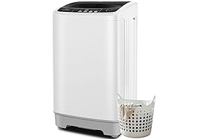 BLACK+DECKER Portable Washing Machine With 10 Programs