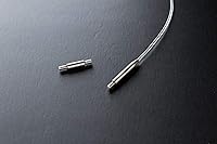 Vista 3 de Clover Needlecraft Conector de cable intercambiable 3650 plateado, gris, 7.25 pulgadas de alto x 2.75 pulgadas de largo x 0.75 pulgadas de ancho