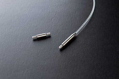 Miniatura 3 de Clover Needlecraft Conector de cable intercambiable 3650 plateado, gris, 7.25 pulgadas de alto x 2.75 pulgadas de largo x 0.75 pulgadas de ancho