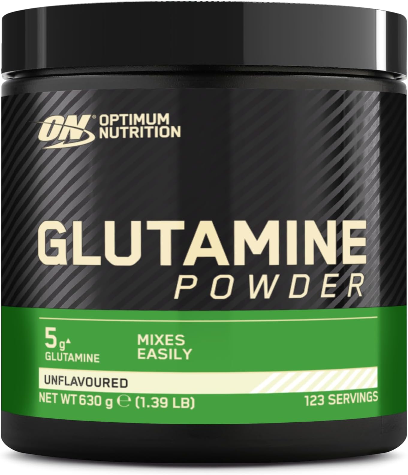 Optimum Nutrition Glutamine 5000 Muscle Recovery Powder, 630 g