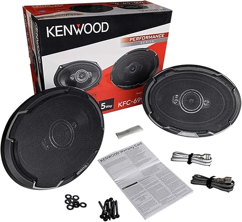 Kenwood KFC-6996PS Altavoces de 5 vías de 6" x 9"