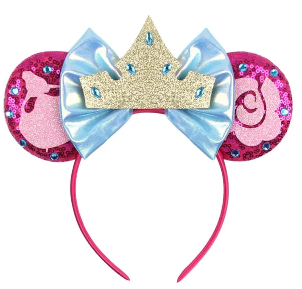 Aazon.co: CLGIFT Princess Innie Ears - Pick Your Color, Flower Or...