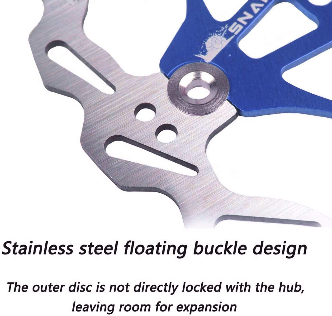 Mewmewcat 180mm/160mm Bicycle Disc Brake Rotor Stainless