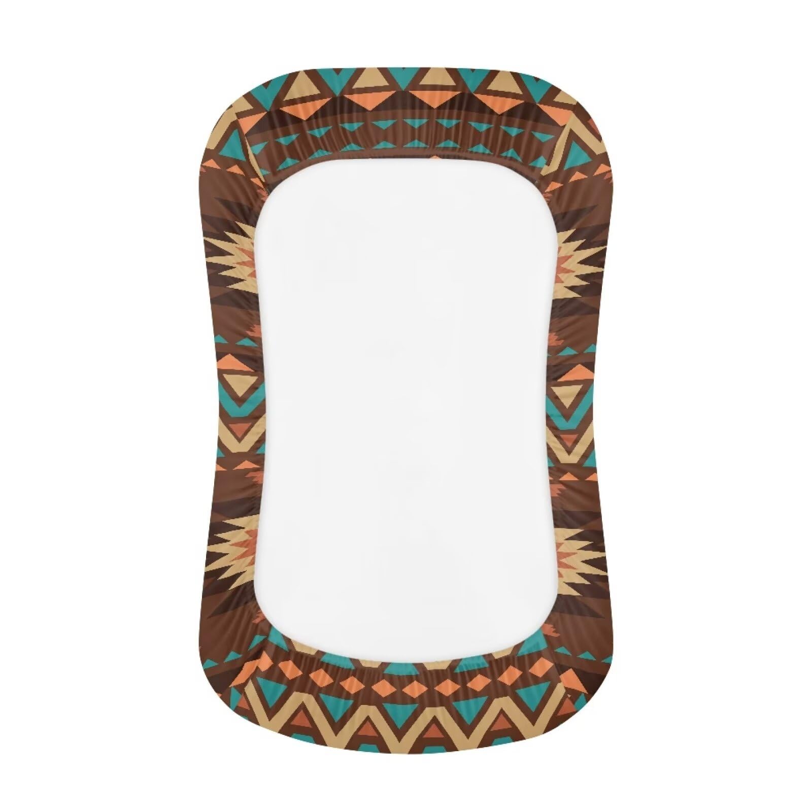 Kathyboom Aztec Baby Loungers Cover Stretchable Cover for Newborn Baby Boys and Girls Durable Nest Pillow Cover Fit for Most Baby Boys and Girls