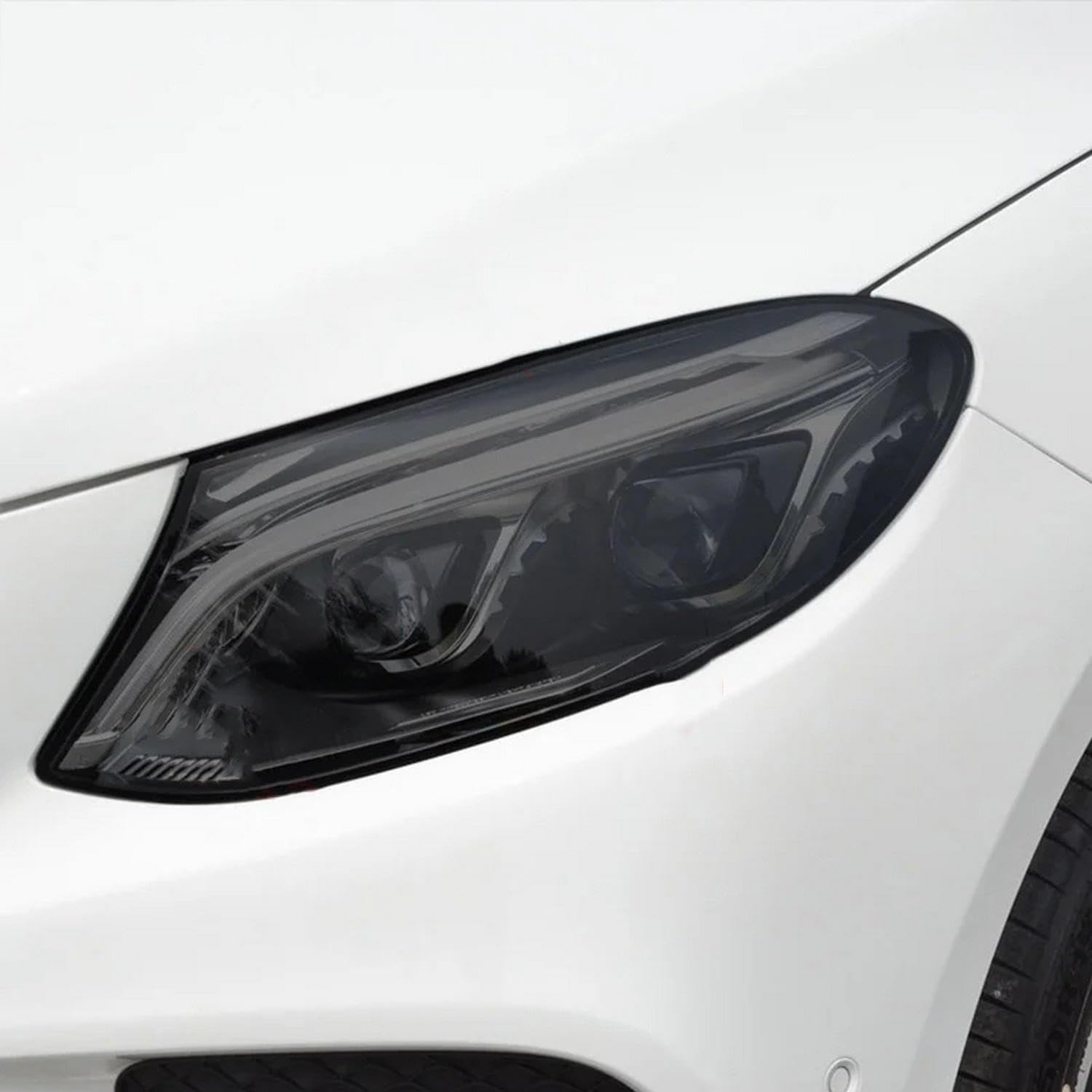 Film Phare TPU Anti-Jaunissement pour Mercedes Benz GLE W166 W167 Autocollant Gerrit 2Pcs