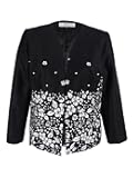 ASL Women's Floral-Print Poplin Jacket