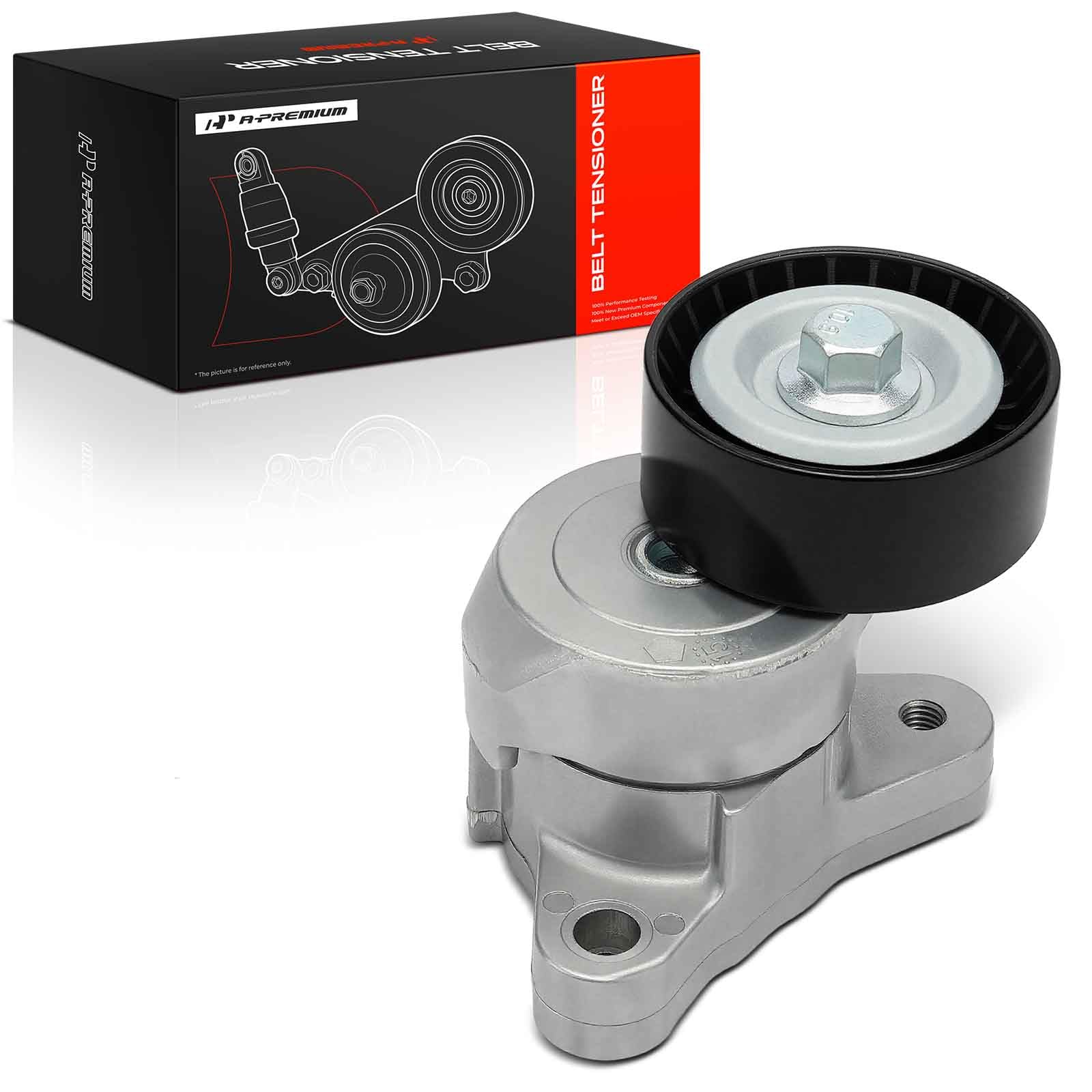 A-Premium Belt Tensioner Assembly Compatible with Dodge Dart 2013-2016 Jeep Cherokee 2015-2019 Compass 2018-2020 Renegade 2015-2019 2.0L 2.4L-image-17